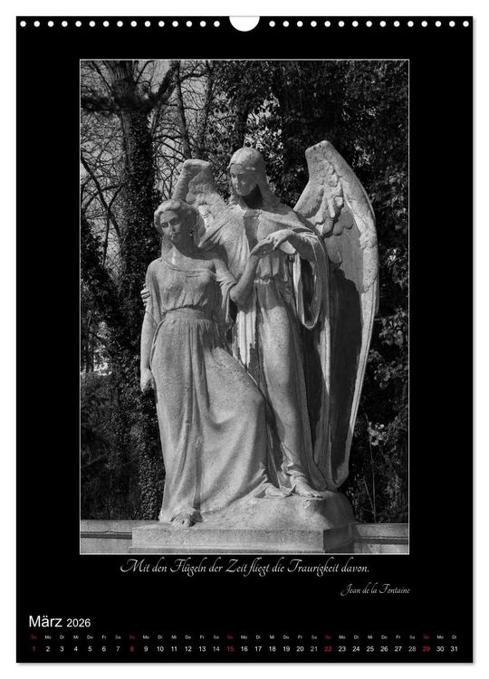Produktbild: S&uuml;dfriedhof Leipzig (Wandkalender 2026 DIN A3 hoch), CALVENDO Monatskalender