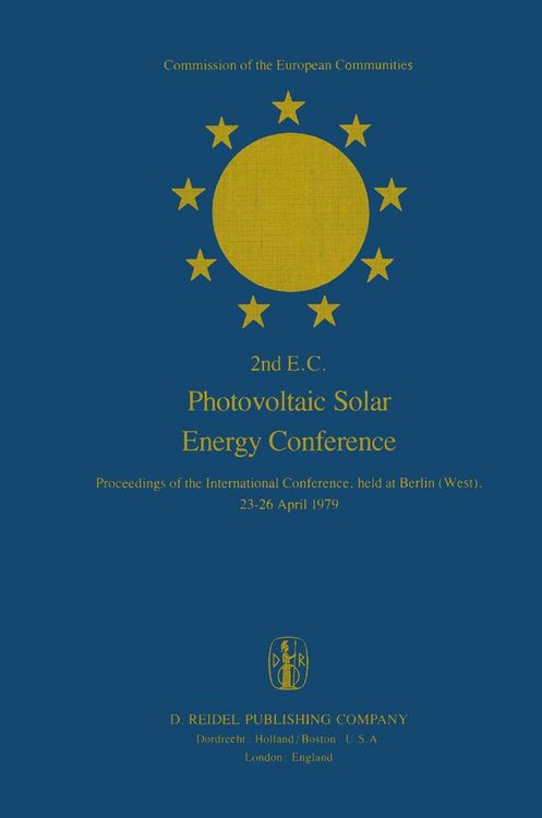 Produktbild: 2nd E.C. Photovoltaic Solar Energy Conference