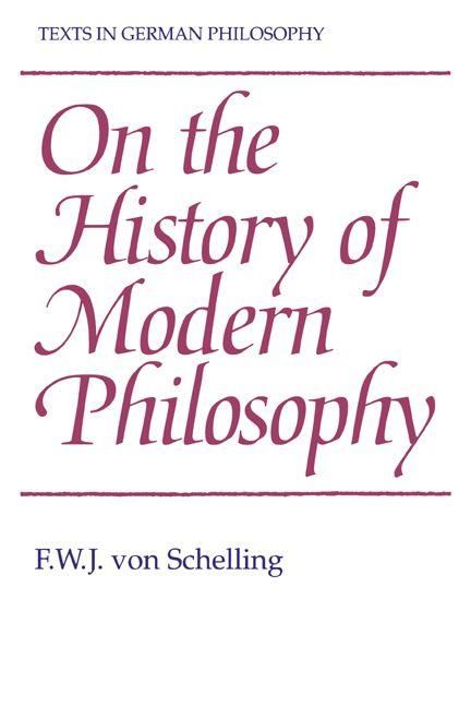 Produktbild: On the History of Modern Philosophy
