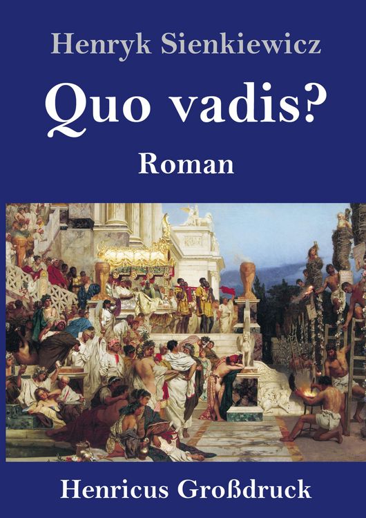 Produktbild: Quo vadis? (Gro&szlig;druck)
