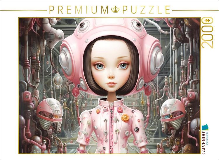 Produktbild: CALVENDO Puzzle Roboter Puppe | 2000 Teile Lege-Gr&ouml;&szlig;e 90x67cm Foto-Puzzle f&uuml;r gl&uuml;ckliche Stunden