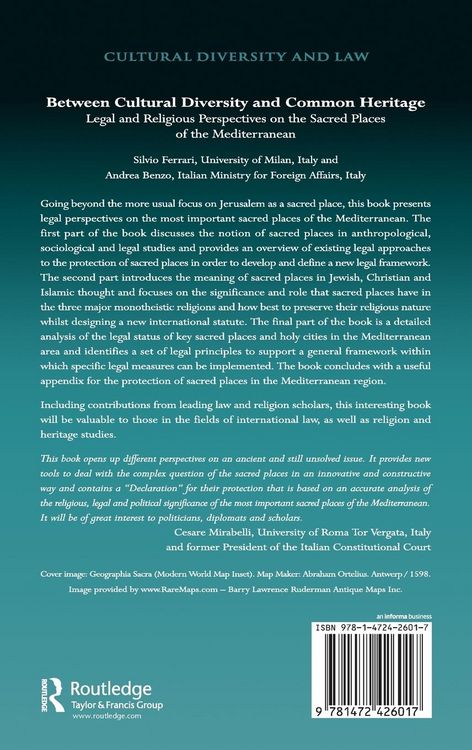 Produktbild: Between Cultural Diversity and Common Heritage