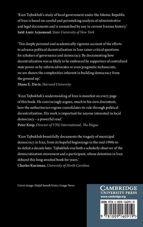 Produktbild: Creating Local Democracy in Iran