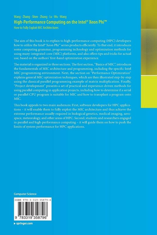 Produktbild: High-Performance Computing on the Intel&reg; Xeon Phi&trade;