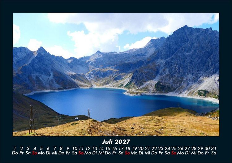 Produktbild: Die Seen der Erde 2027 Fotokalender DIN A5