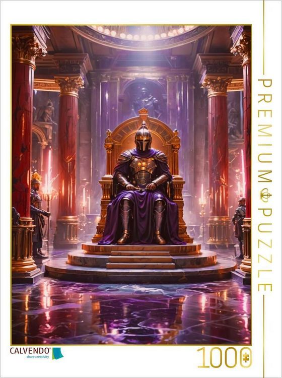 Produktbild: CALVENDO Puzzle Im Thronsaal | 1000 Teile Lege-Gr&ouml;&szlig;e 64x48cm Foto-Puzzle f&uuml;r gl&uuml;ckliche Stunden
