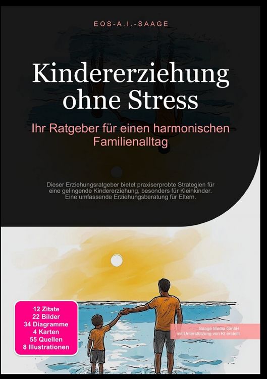 Produktbild: Kindererziehung ohne Stress: Ihr Ratgeber f&uuml;r einen harmonischen Familienalltag