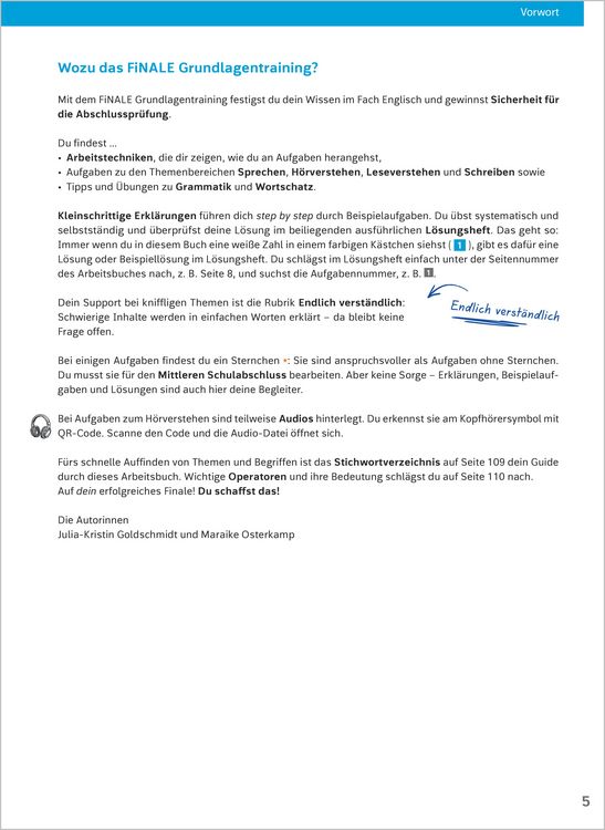 Produktbild: FiNALE Grundlagentraining &ndash; Hauptschulabschluss, Mittlerer Schulabschluss