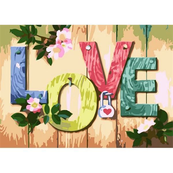 Produktbild: PRACHT Diamond Painting LOVE