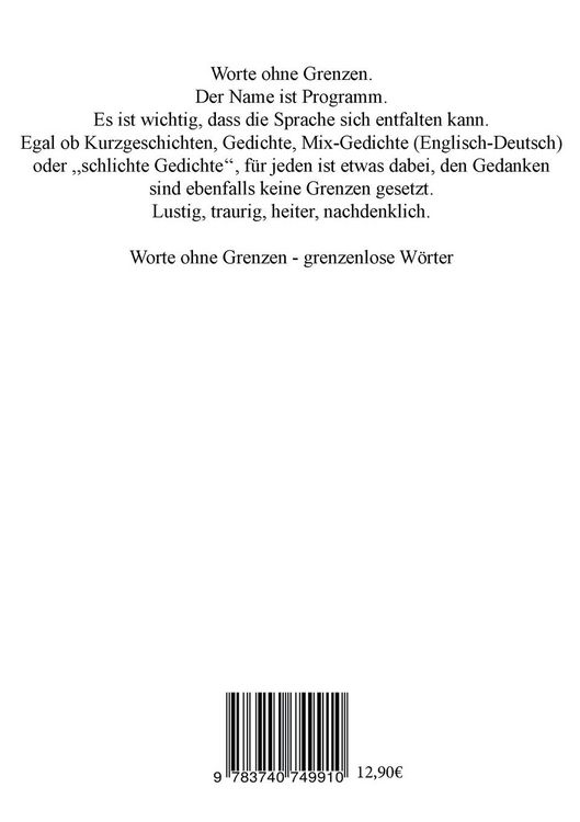 Produktbild: Worte ohne Grenzen