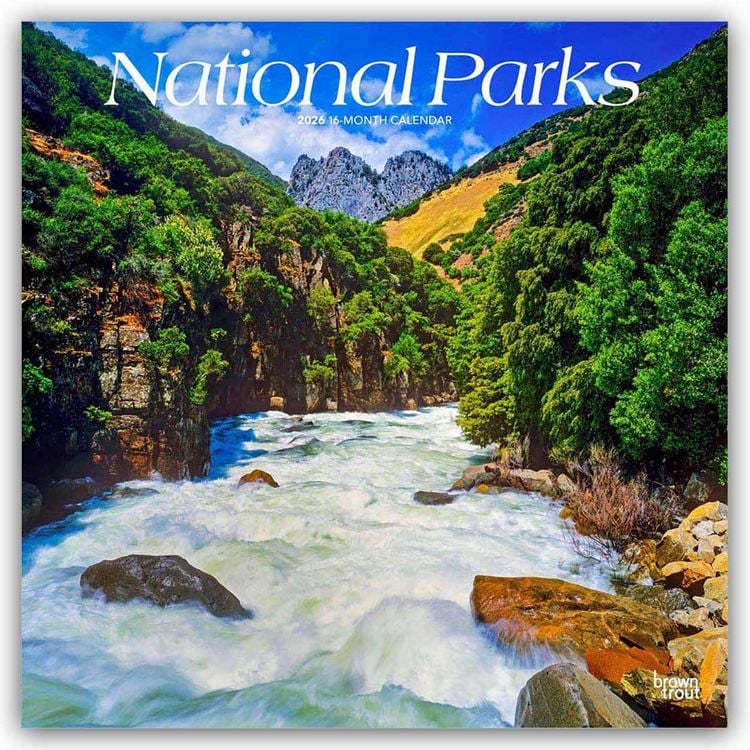 Produktbild: National Parks 2026 – 16-Monatskalender
