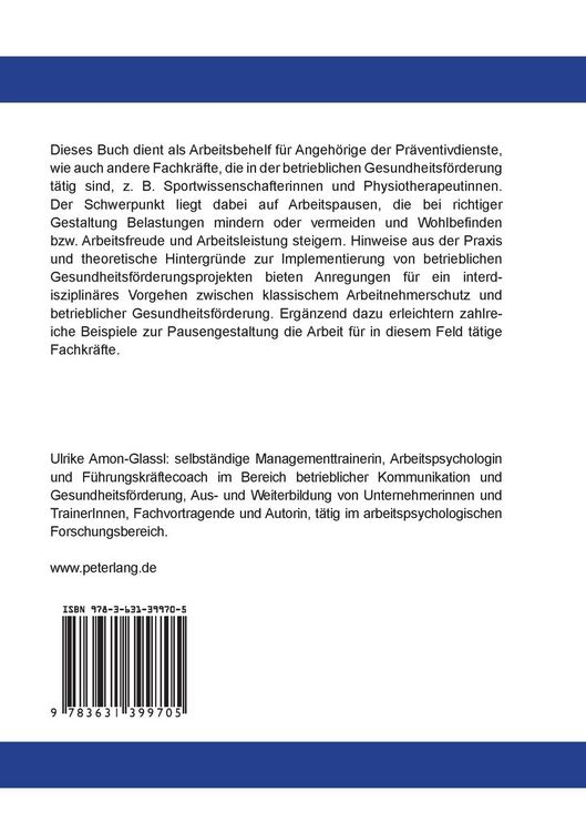 Produktbild: Betriebliche Gesundheitsf&ouml;rderung