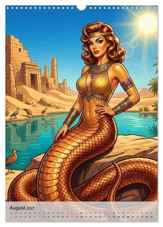 Produktbild: Monster-Girls (Wandkalender 2027 DIN A3 hoch), CALVENDO Monatskalender