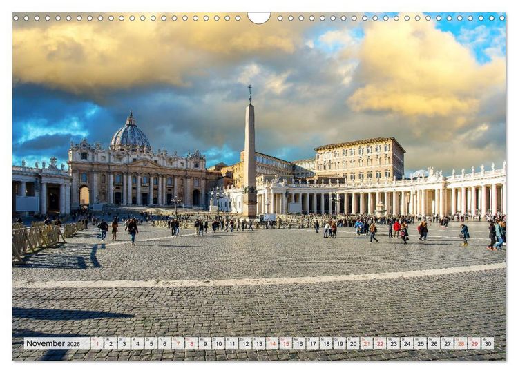 Produktbild: Europa Die Hauptst&auml;dte (Wandkalender 2026 DIN A3 quer), CALVENDO Monatskalender