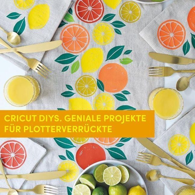 Produktbild: Cricut DIYs. Geniale Projekte f&uuml;r Plotterverr&uuml;ckte.