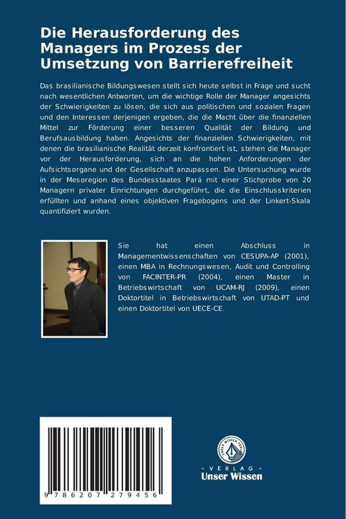 Produktbild: Die Herausforderung des Managers im Prozess der Umsetzung von Barrierefreiheit