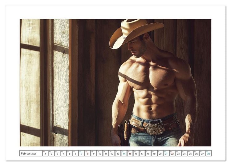 Produktbild: Sattel mich, Cowboy! (Wandkalender 2026 DIN A4 quer), CALVENDO Monatskalender