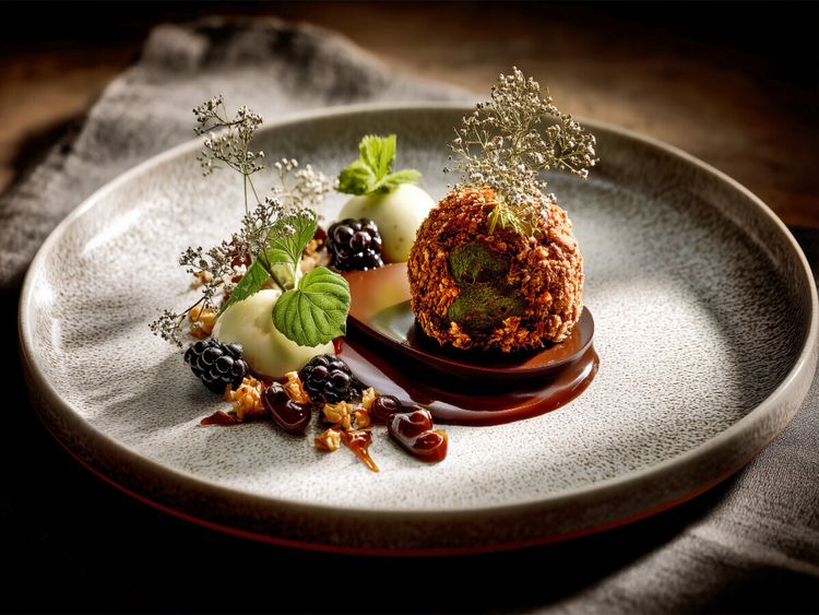 Produktbild: CALVENDO Puzzle Fine Dining, kulinarische Kunst auf dem Teller | 1000 Teile Lege-Gr&ouml;&szlig;e 64x48cm Foto-Puzzle f&uuml;r gl&uuml;ckliche Stunden