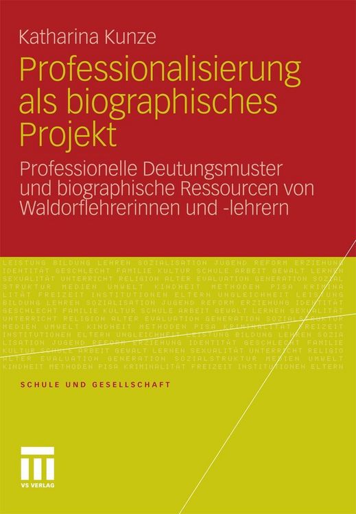 Produktbild: Professionalisierung als biographisches Projekt