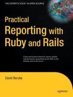 Produktbild: Practical Reporting with Ruby and Rails