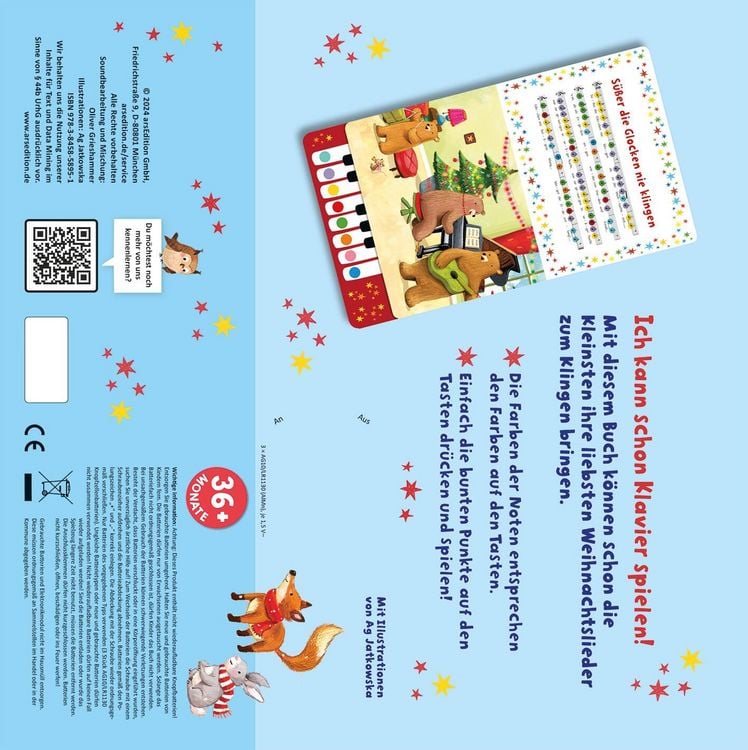 Produktbild: Mein Weihnachts-Klavierbuch