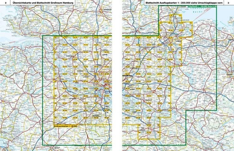 Produktbild: ADAC Stadtatlas Hamburg 1:20.000