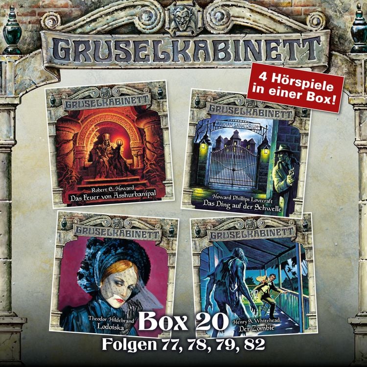 Bild vom Artikel Gruselkabinett - Folgen 77, 78, 79, 82 vom Autor Robert E. Howard