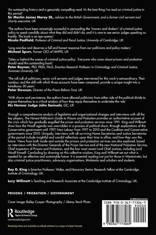 Produktbild: The Honest Politician's Guide to Prisons and Probation