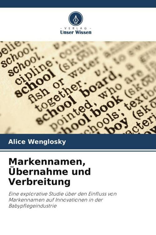 Produktbild: Markennamen, &Uuml;bernahme und Verbreitung