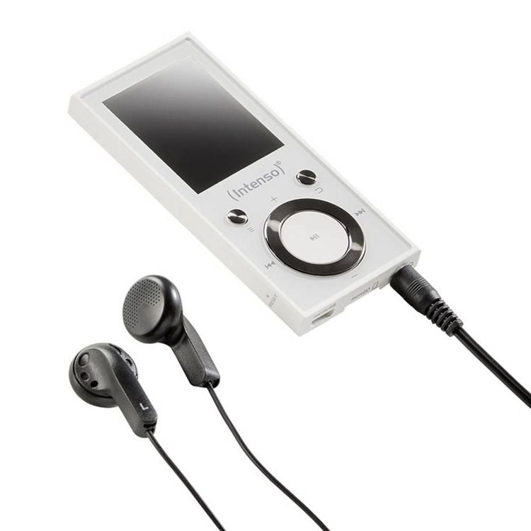 Produktbild: Intenso Video Scooter MP3-Player 16GB Wei&szlig; Bluetooth&reg;