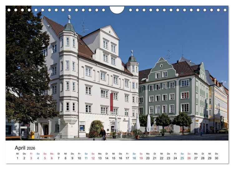 Produktbild: Kempten - Ansichtssache (Wandkalender 2026 DIN A4 quer), CALVENDO Monatskalender
