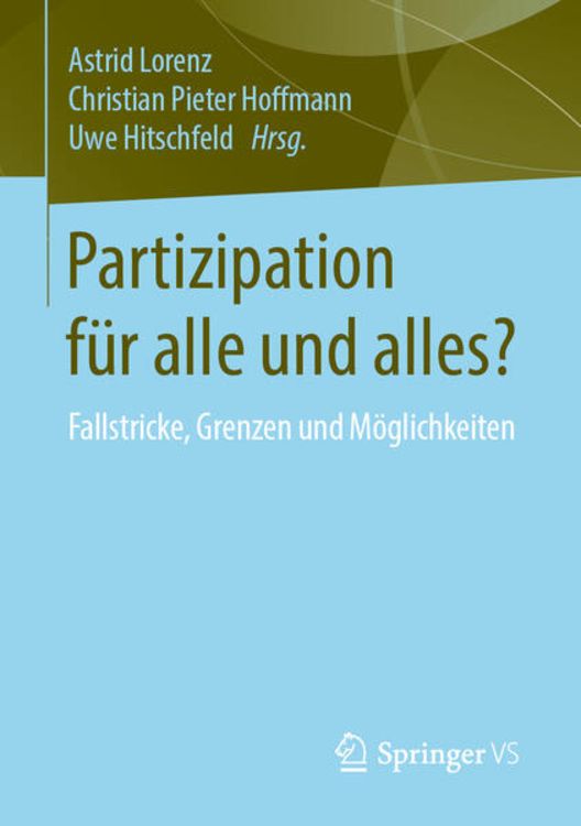 Produktbild: Partizipation f&uuml;r alle und alles?