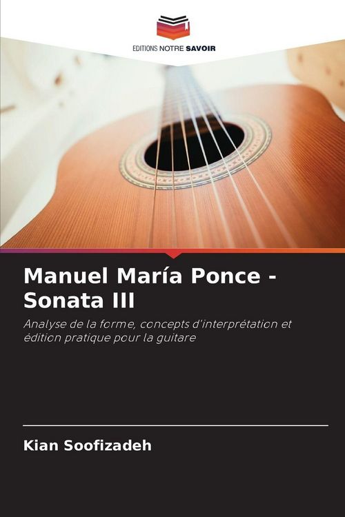 Produktbild: Manuel Mar&iacute;a Ponce - Sonata III