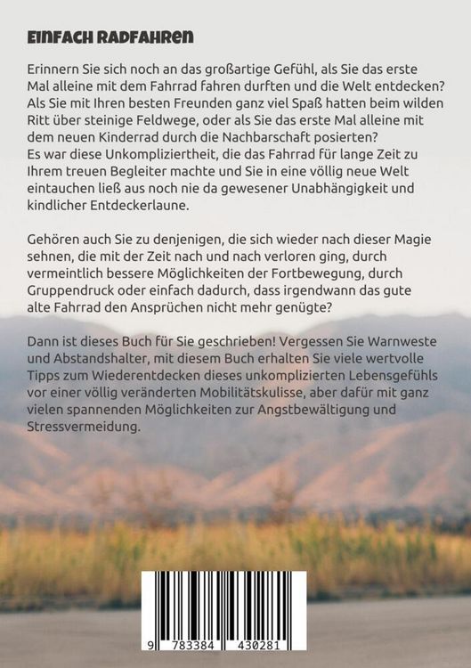 Produktbild: Einfach Radfahren - Wieder mit Spa&szlig; und Leichtigkeit in die Pedale treten