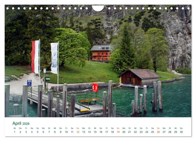 Produktbild: Tirol &ndash; Rund um den Achensee (Wandkalender 2026 DIN A4 quer), CALVENDO Monatskalender