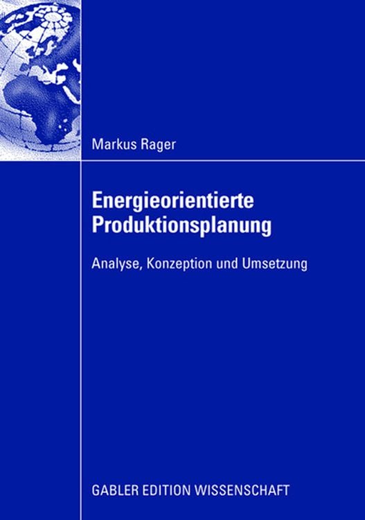 Produktbild: Energieorientierte Produktionsplanung