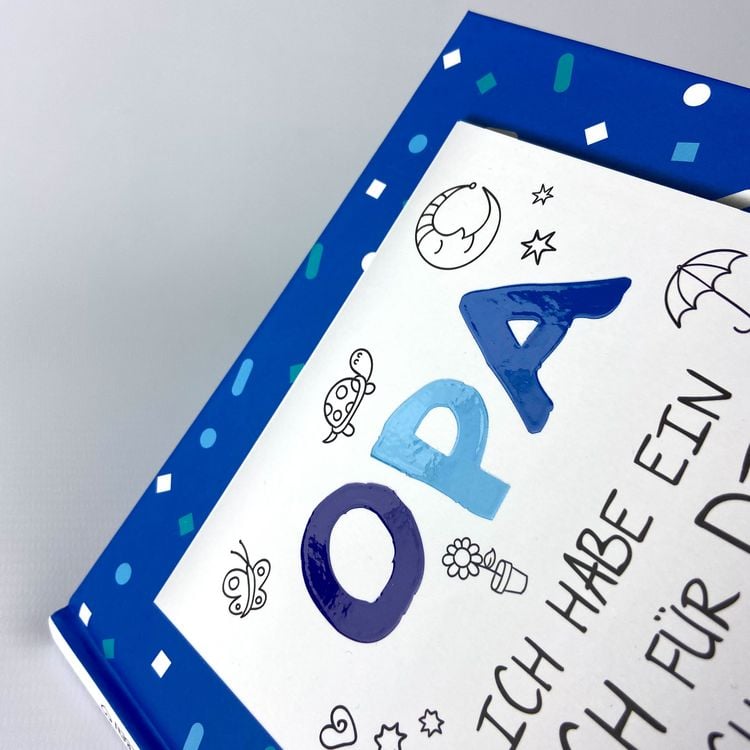 Produktbild: Opa, ich habe ein Buch f&uuml;r dich geschrieben &ndash; Version f&uuml;r Kinder