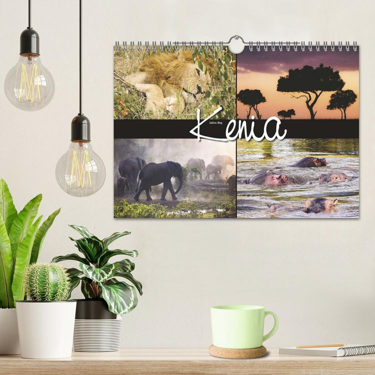 Produktbild: Kenia (Wandkalender 2026 DIN A4 quer), CALVENDO Monatskalender