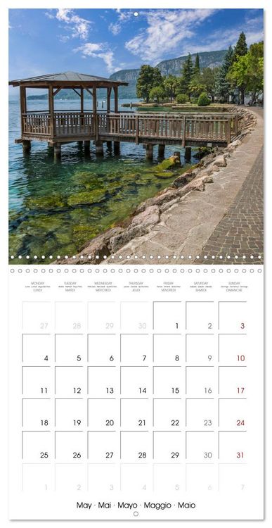 Produktbild: Lovely impressions from LAKE GARDA (Wall Calendar 2026 12 &times; 12 Inch) CALVENDO 12 Month Wall Calendar