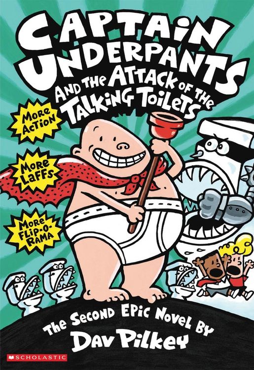 Produktbild: Captain Underpants and the Attack of the Talking Toilets