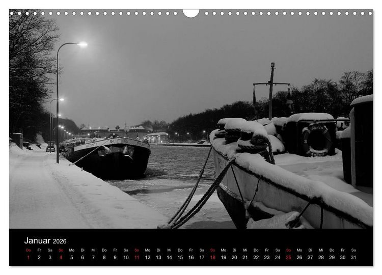 Produktbild: Hannover Monochrome Impressionen (Wandkalender 2026 DIN A3 quer), CALVENDO Monatskalender