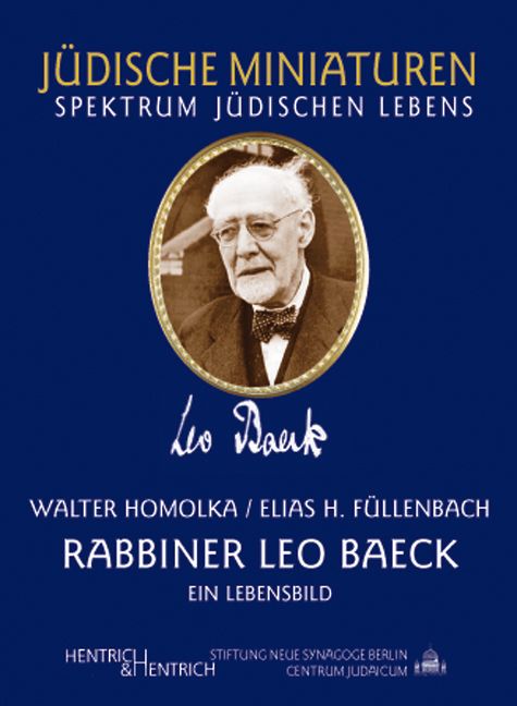Produktbild: Rabbiner Leo Baeck. Ein Lebensbild.