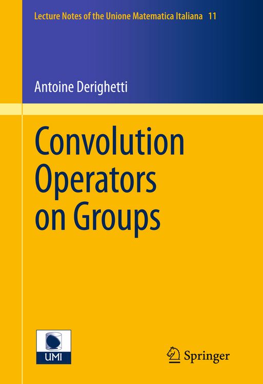 Produktbild: Convolution Operators on Groups