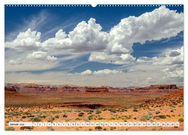 Produktbild: USA: Roadtrip durch die W&uuml;ste (hochwertiger Premium Wandkalender 2026 DIN A2 quer), Kunstdruck in Hochglanz