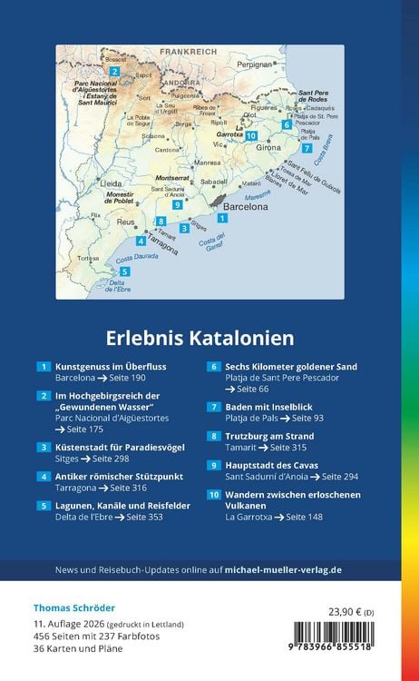 Produktbild: MICHAEL M&Uuml;LLER Reisef&uuml;hrer Katalonien