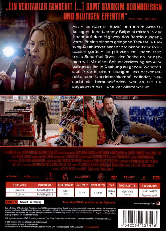 Produktbild: Night of the Hunted