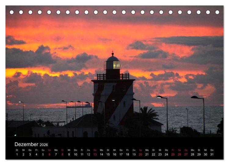 Produktbild: Kapstadt - Die schonste Stadt S&uuml;dafrikas (Tischkalender 2026 DIN A5 quer), CALVENDO Monatskalender