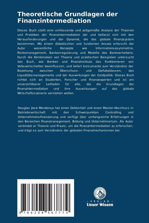 Produktbild: Theoretische Grundlagen der Finanzintermediation