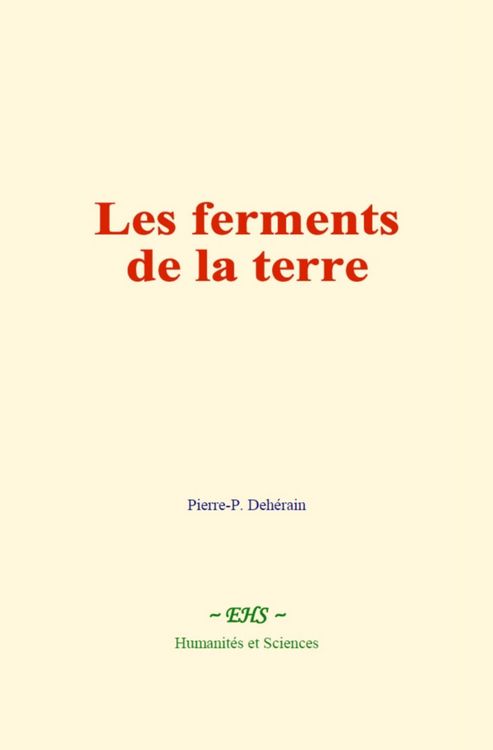 Produktbild: Les ferments de la terre