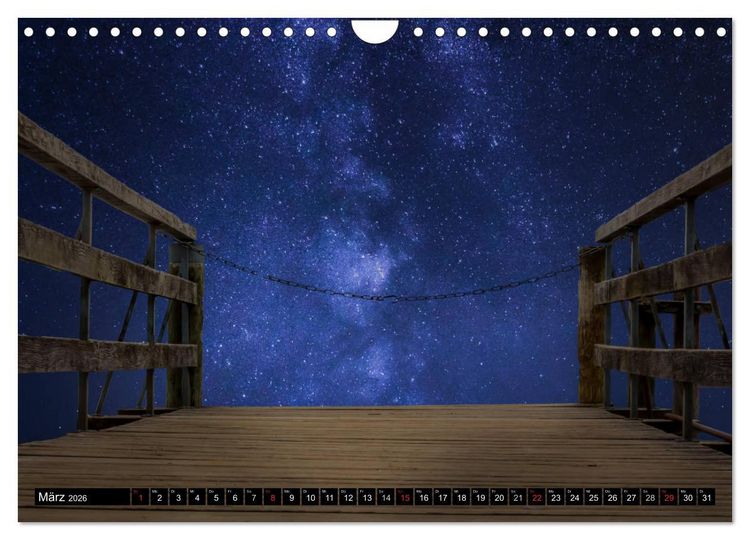 Produktbild: Ad Astra - zu den Sternen (Wandkalender 2026 DIN A4 quer), CALVENDO Monatskalender